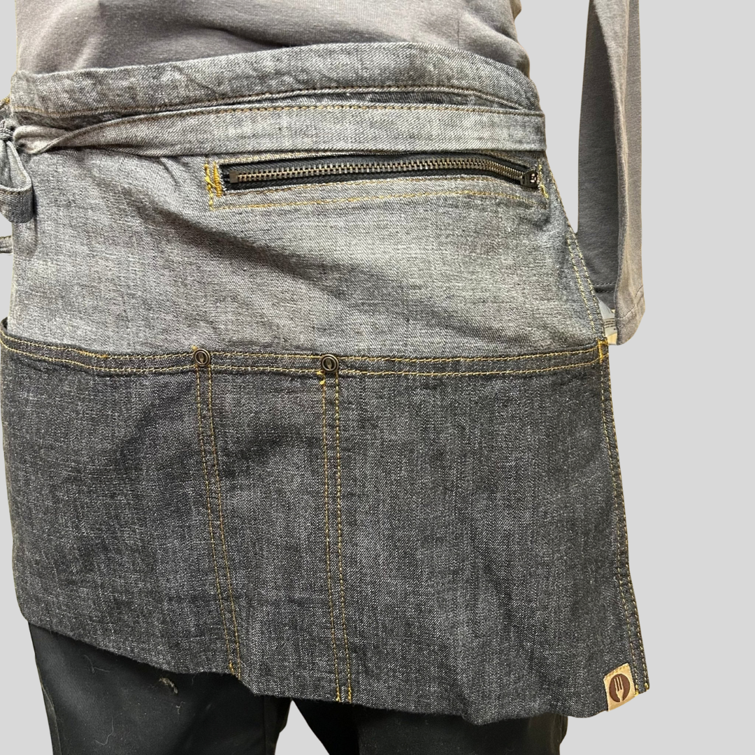 Chef Works Waist Apron - Denim Look - One Size Urban Collection