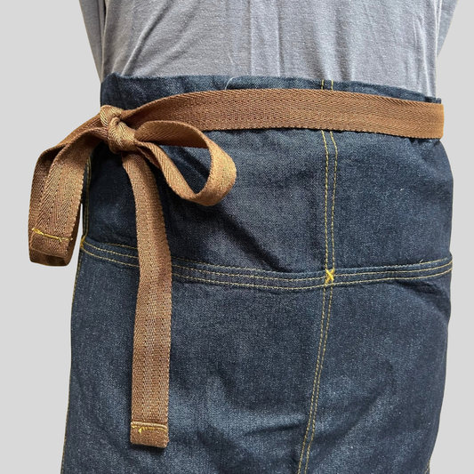 Chef Works Bistro Apron Denim Look One Size Urban Collection