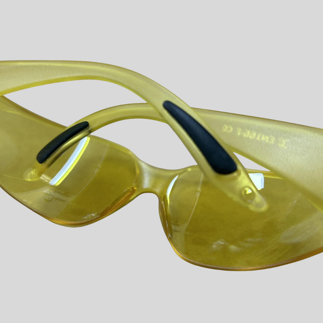 Yellow Safety Glasses | High-Visibility Eye Protection for Work & DIY