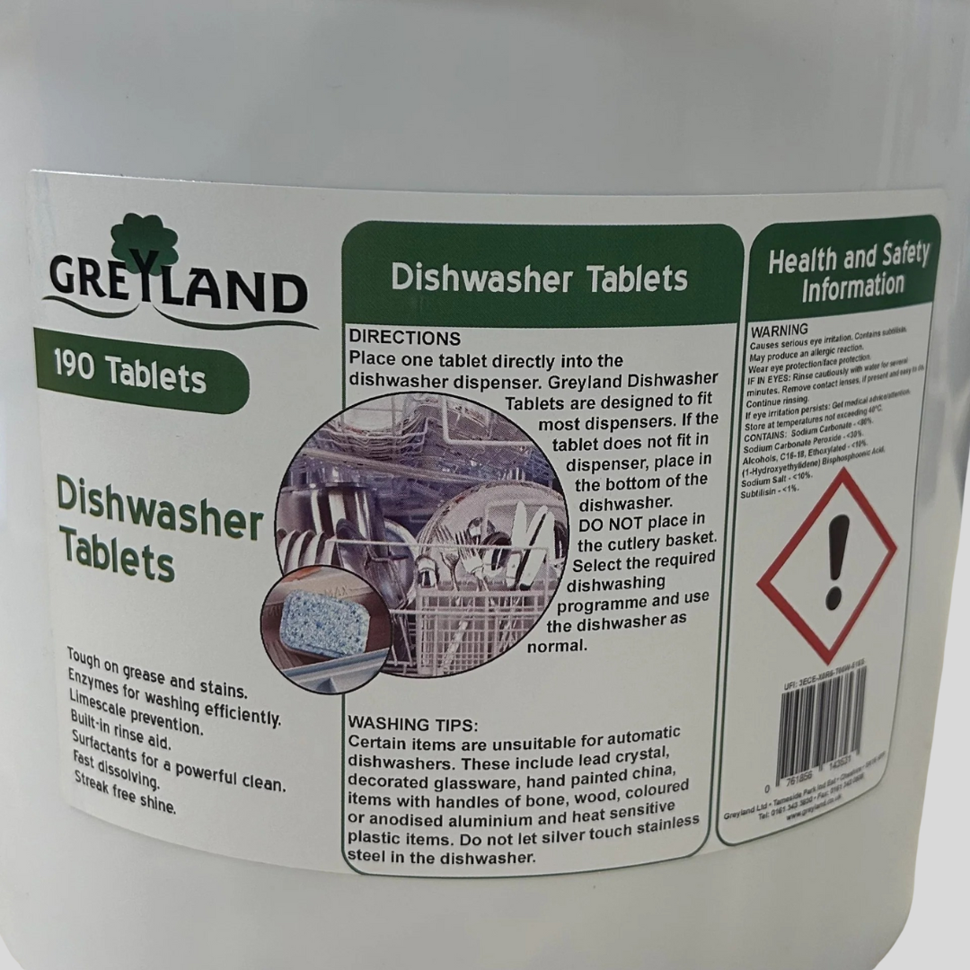 Dishwasher Tablets β Box of 190 Tablets