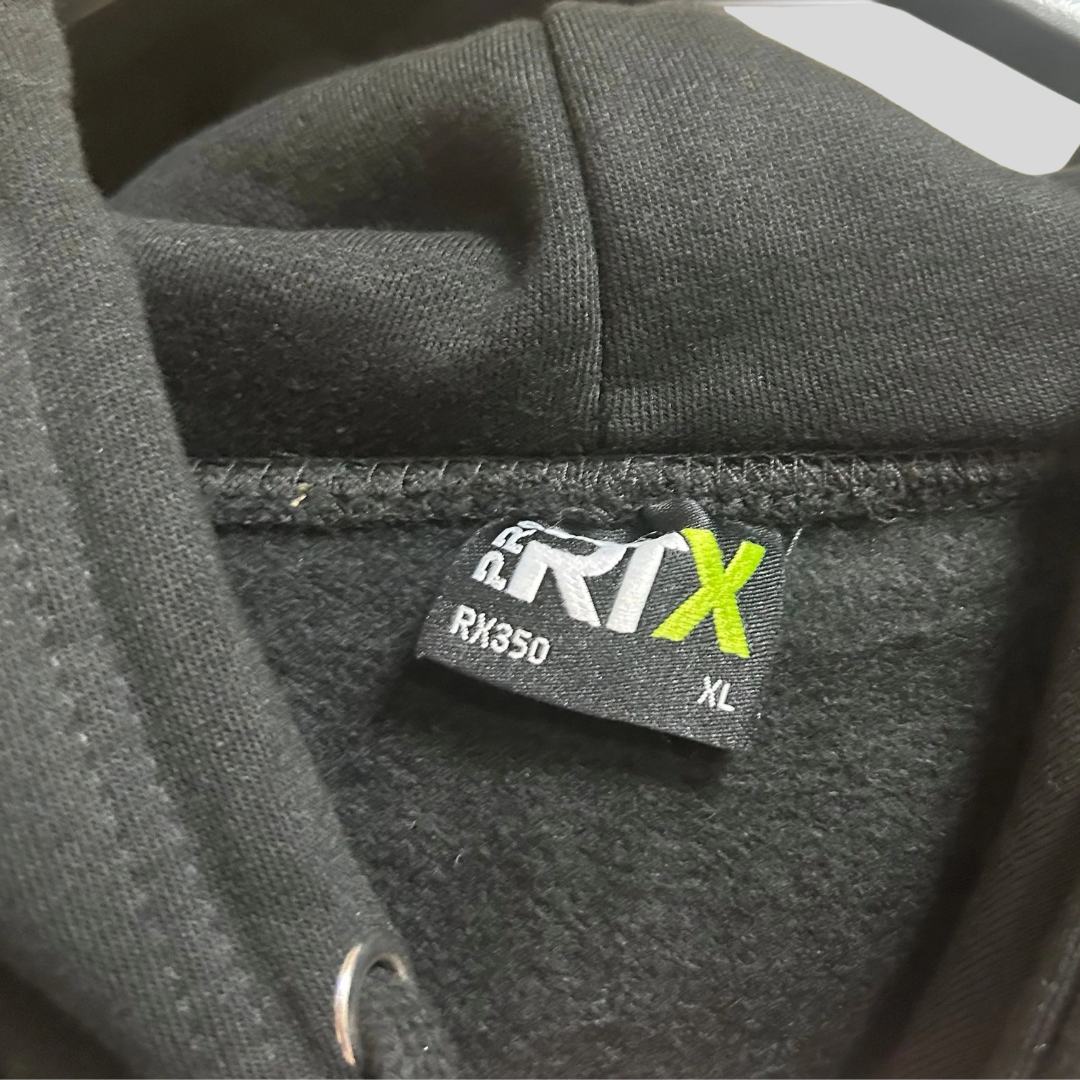 XLarge Black RX350 Hoodie Pro RTX