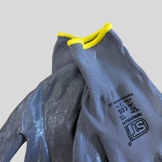 Medium - ST Nitro Touch Grey Work Gloves