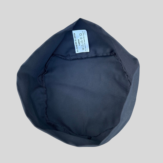 Black Chef Hat – Size Large | Professional Catering Headwear