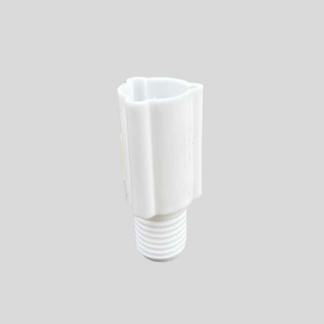Exel Hygiene Broom Adaptor – White Plastic Handle Connector