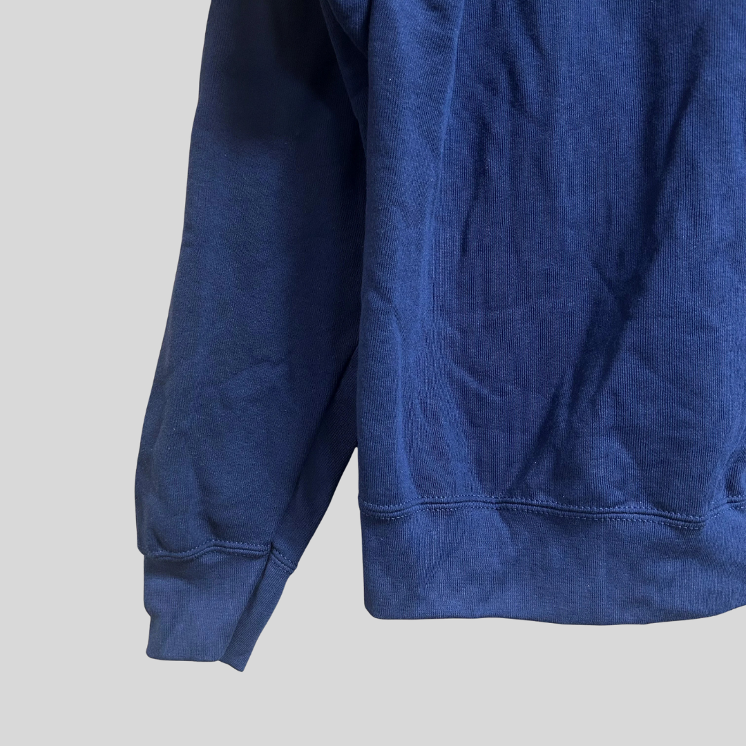 Medium Navy Fruit of the Loom Sweatshirt