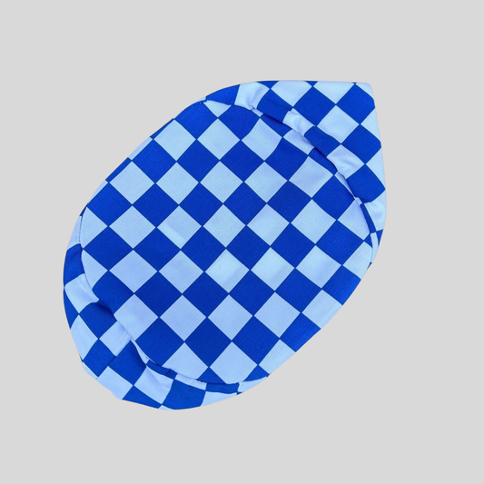 Blue & White Chef Hat | Traditional Catering Headwear