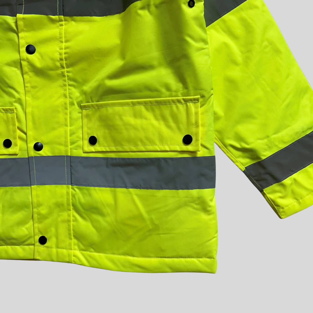 Large Yellow Hivis Parka Jacket