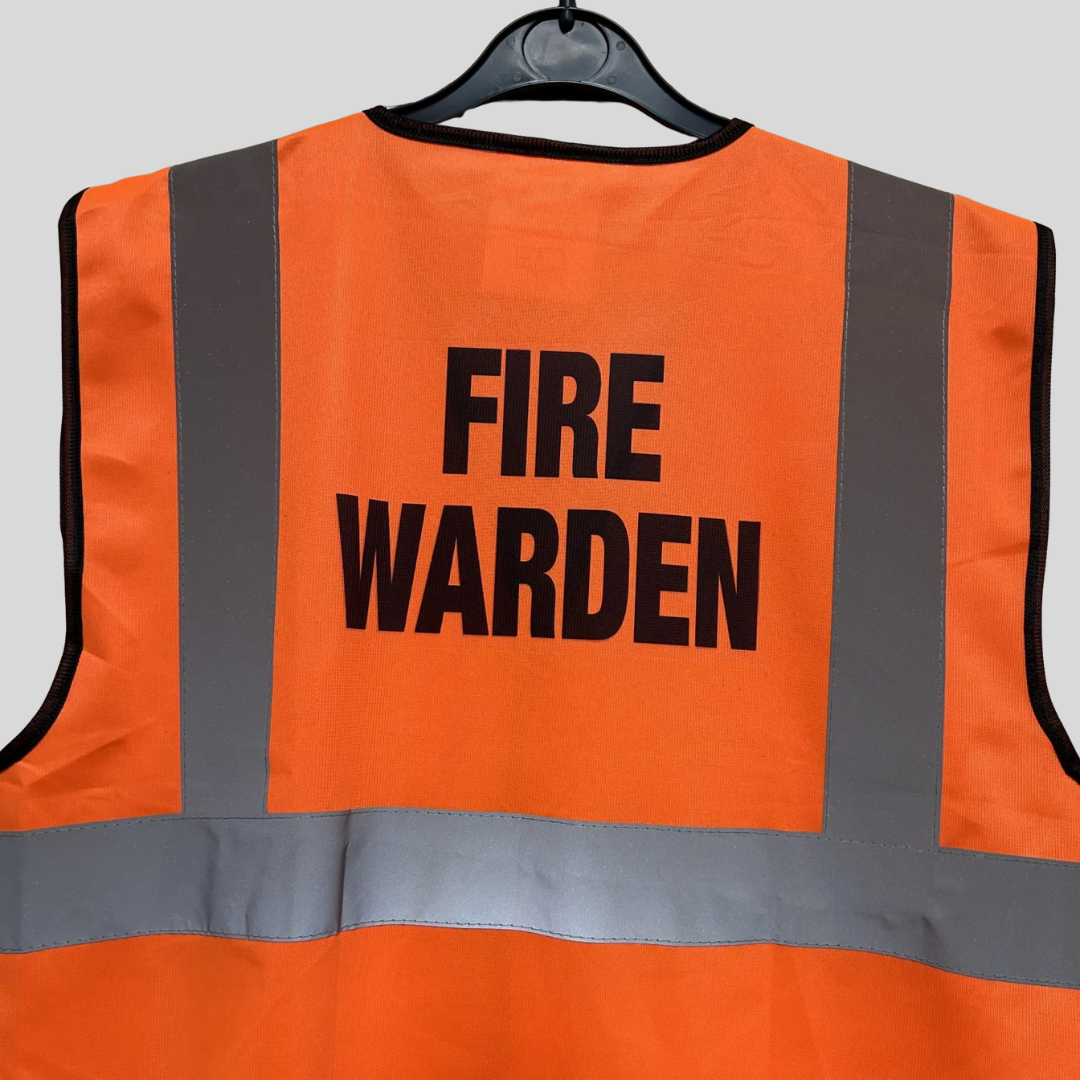 Small ORANGE Hivis Vest - Fire Warden