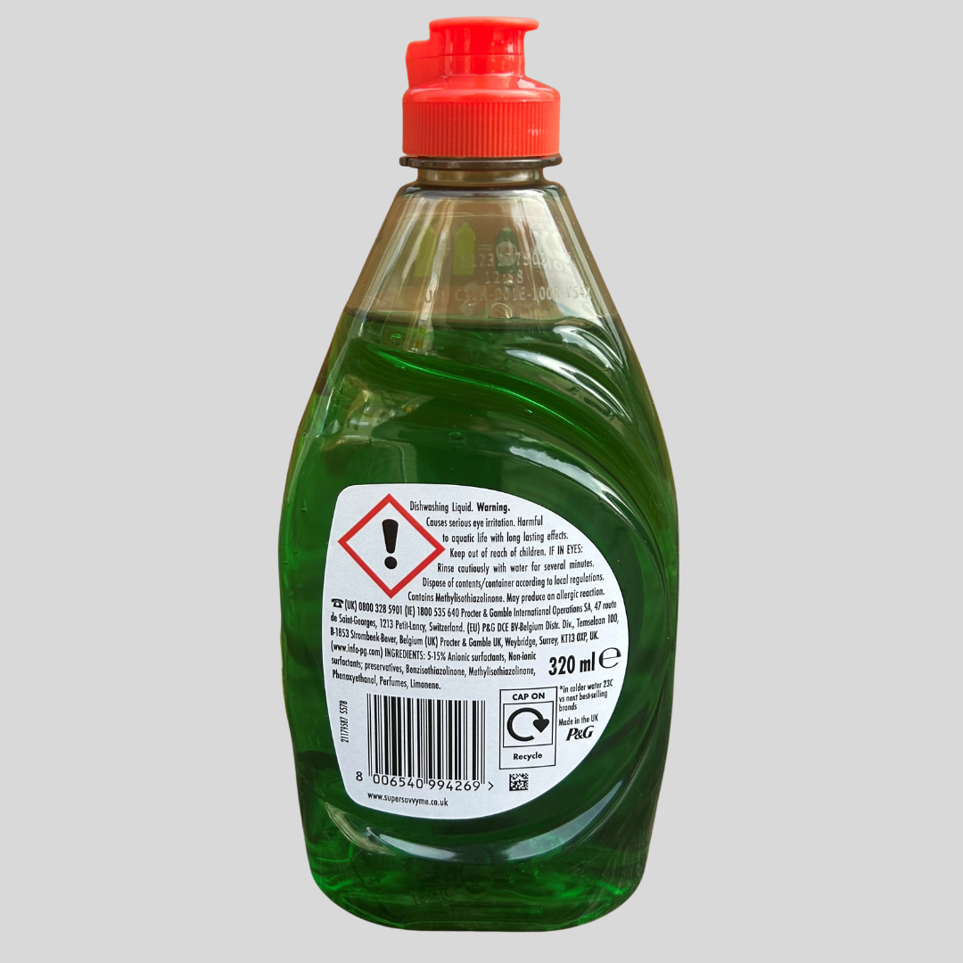 Fairy Washing Up Liquid 320ml
