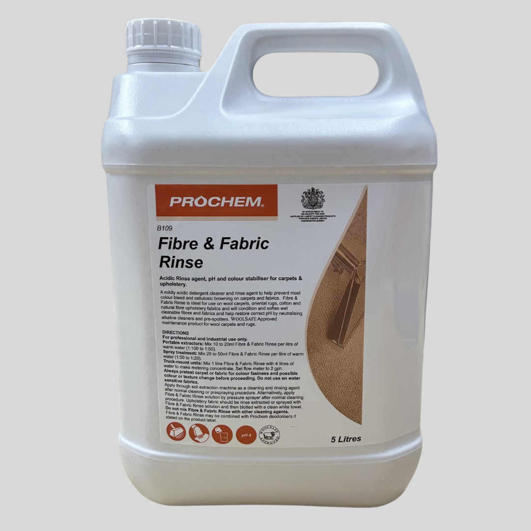 Fibre & Fabric Rinse 5ltr