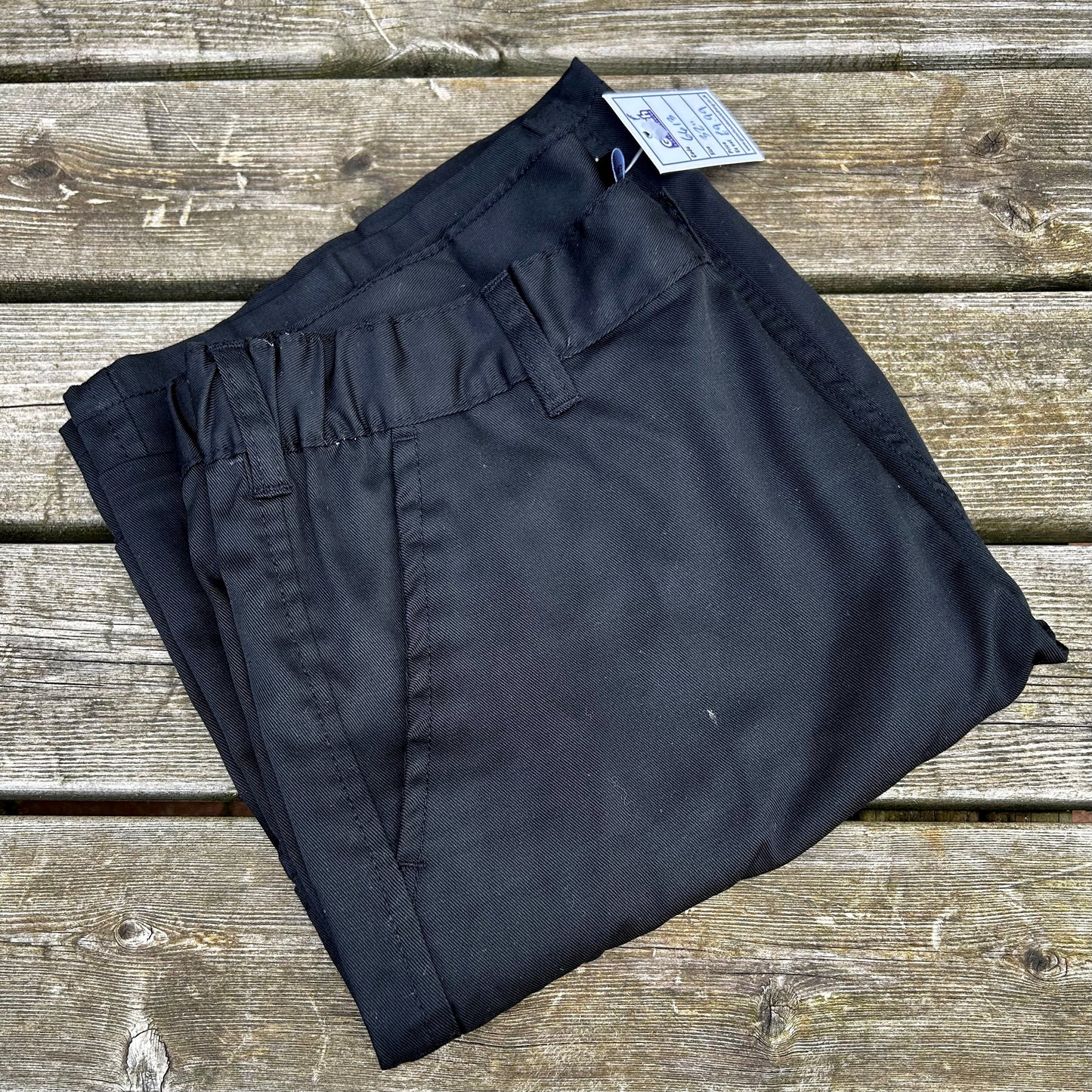 34" Black Shorts