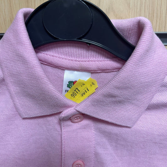 3 - 4 Years Kids Pink Polo Shirt - Cleaning Products UK