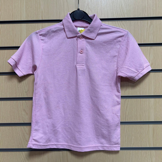 3 - 4 Years Kids Pink Polo Shirt - Cleaning Products UK