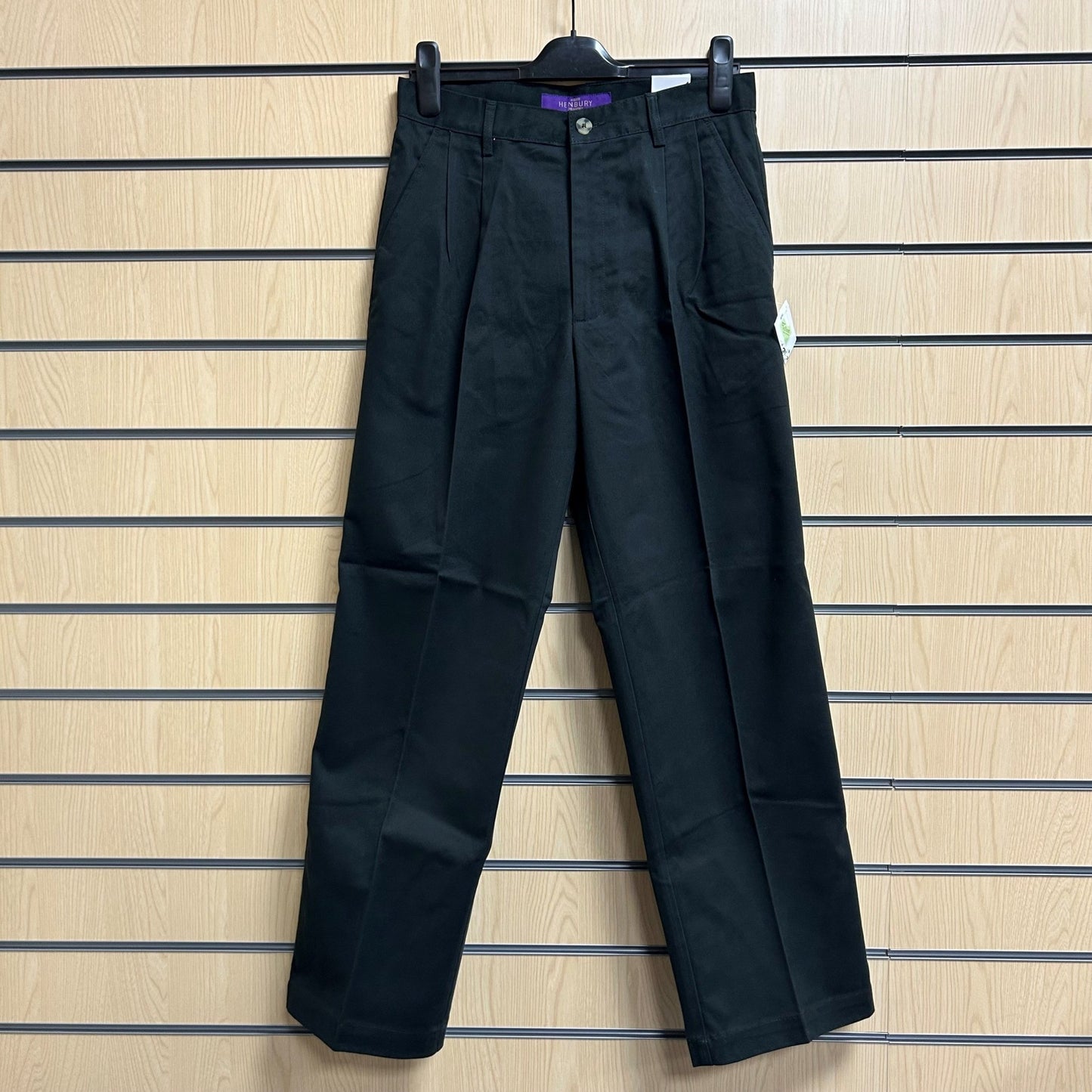 30" Short Dark Green Chinos H600 Henbury - Cleaning Products UK