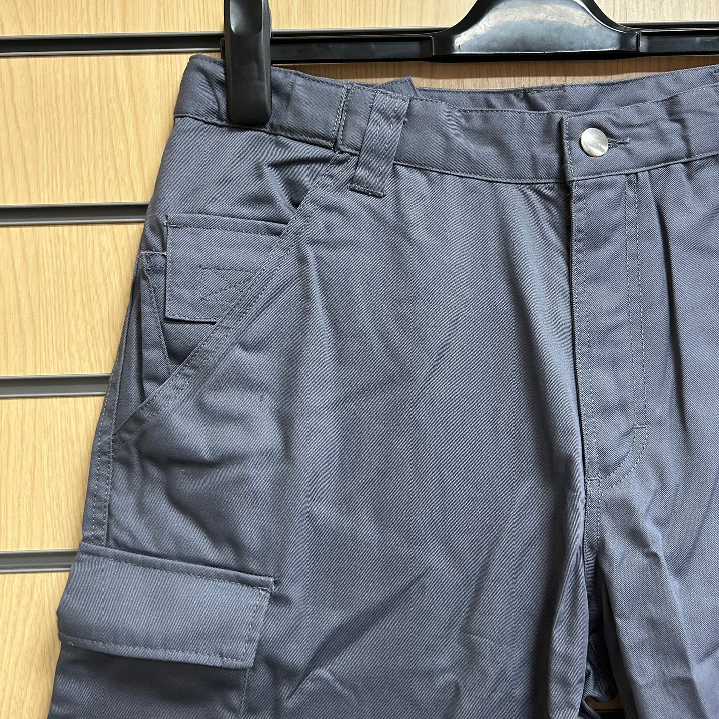 34" Mens Grey Chino Shorts 002M - Cleaning Products UK