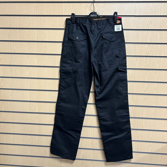34" Tall Dickies Black Trousers - Cleaning Products UK