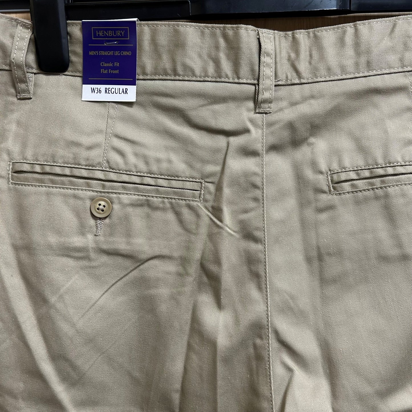 36" Reg H640 Henbury Straight Leg Chinos - Cleaning Products UK