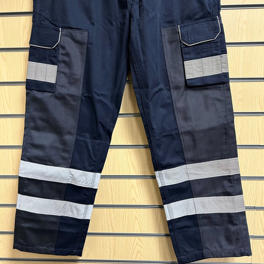 36" Short Vulture Ballistic Trousers Navy - Cleaning Products UK