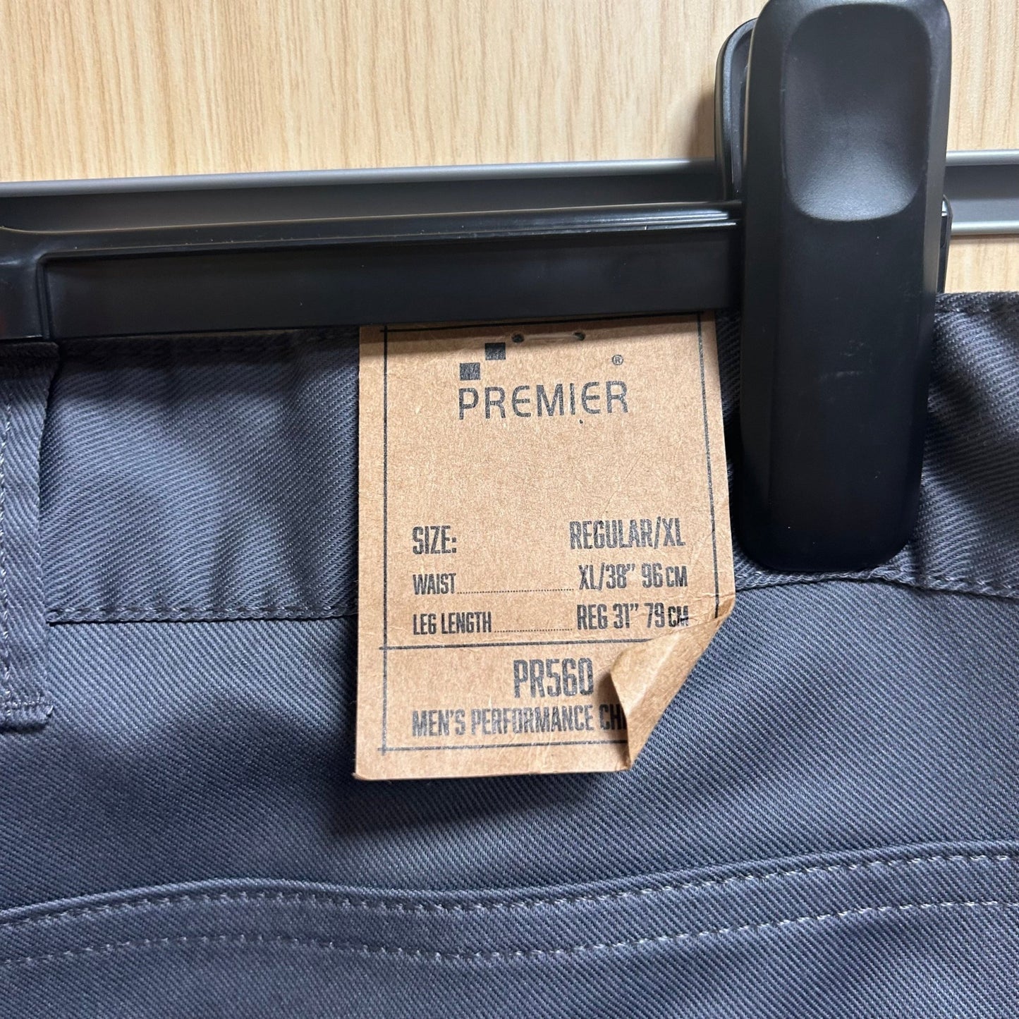 38" Regular Vintage Grey Chinos - Cleaning Products UK
