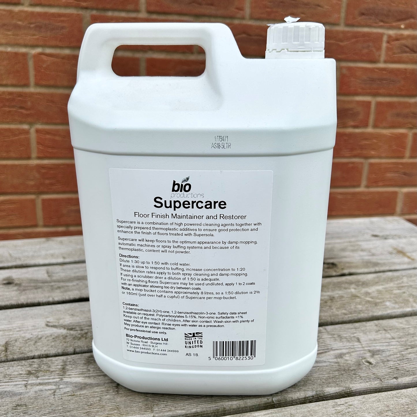 Supercare Floor Restorer 5ltr