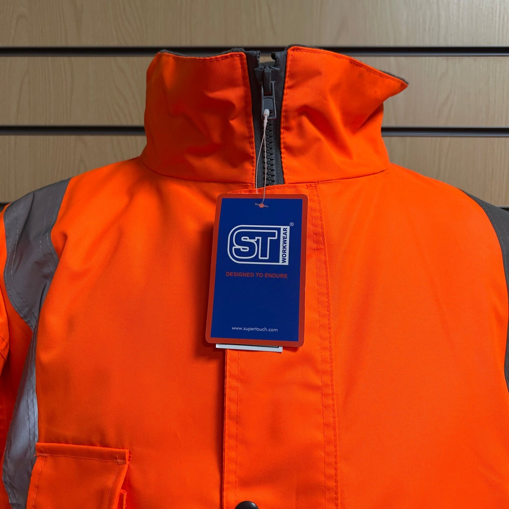 3XL Orange Hi Vis Bomber Jacket - Cleaning Products UK