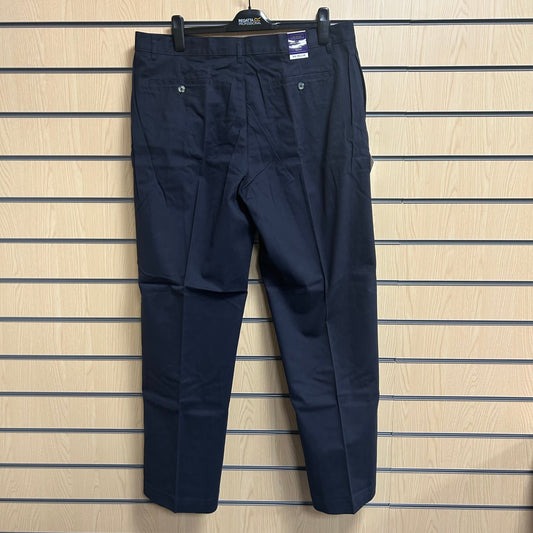 40" Regular Henbury Chinos Navy - Cleaning Products UK