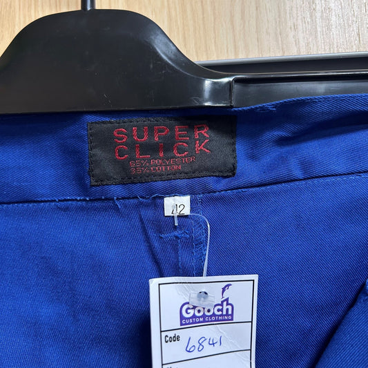 42" Royal Blue Trousers - Cleaning Products UK
