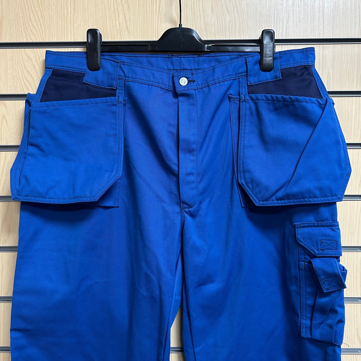42" Royal Blue Trousers with Extra Pockets - Cleaning Products UK
