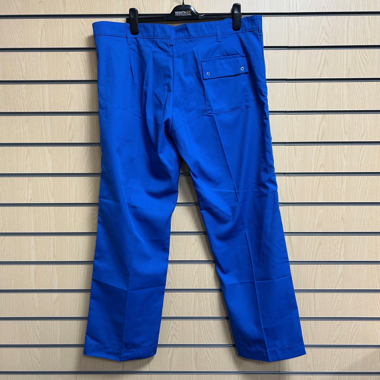 42" Royal Blue Trousers with Poppers - Cleaning Products UK
