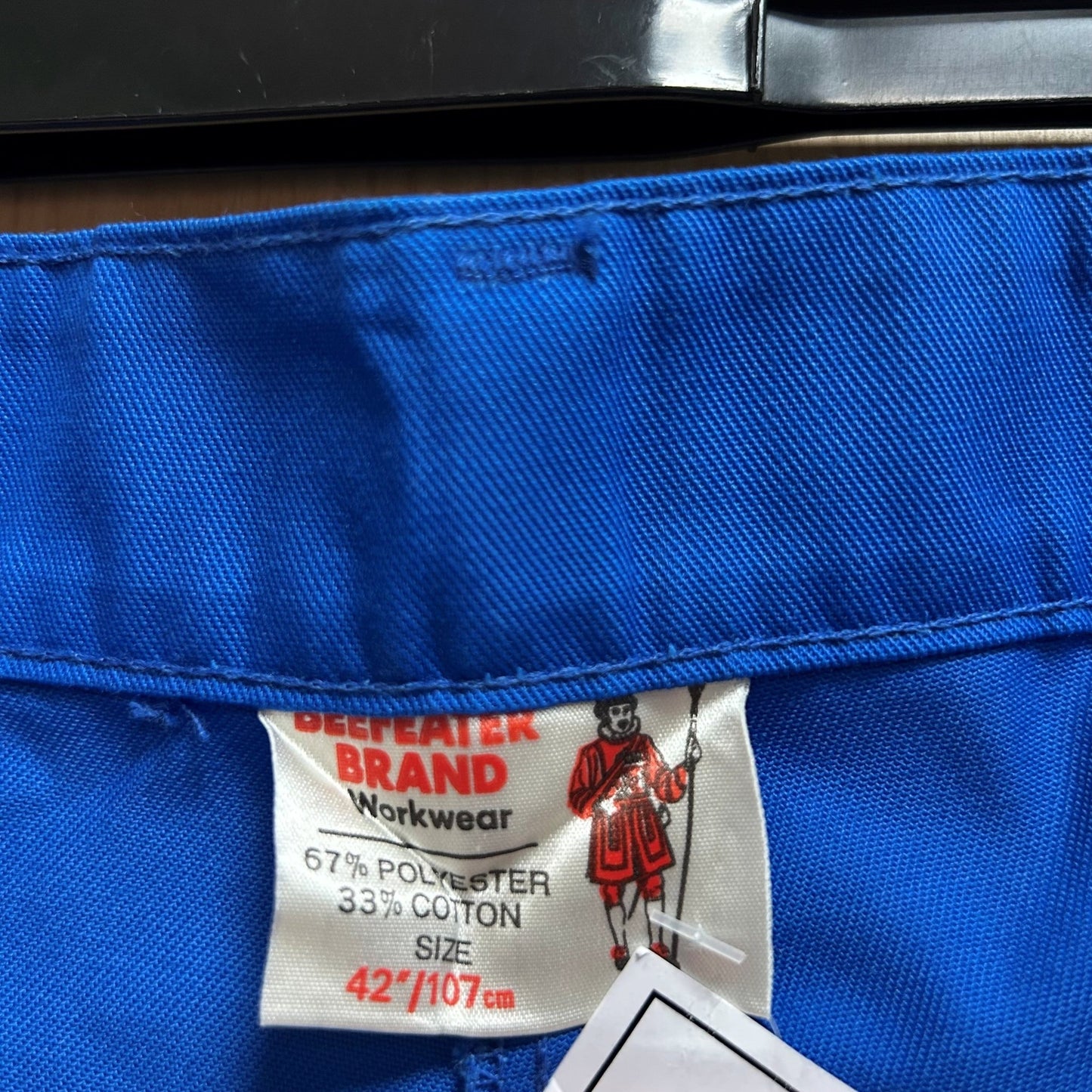 42" Royal Blue Trousers with Poppers - Cleaning Products UK