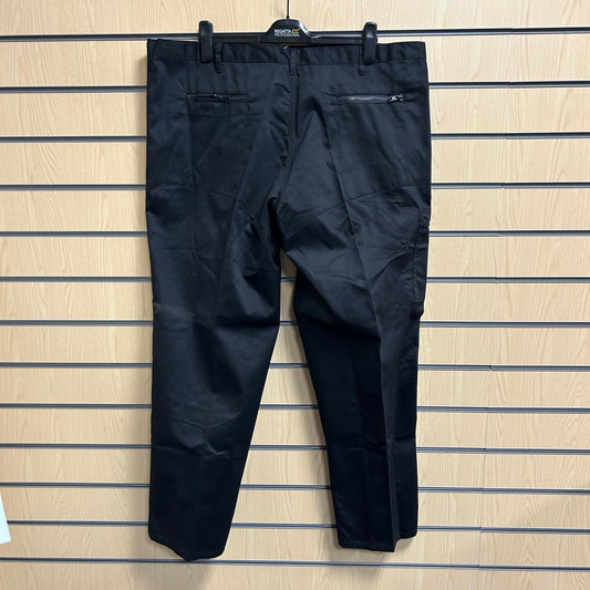 44" Regular Black Action Trousers - Cleaning Products UK