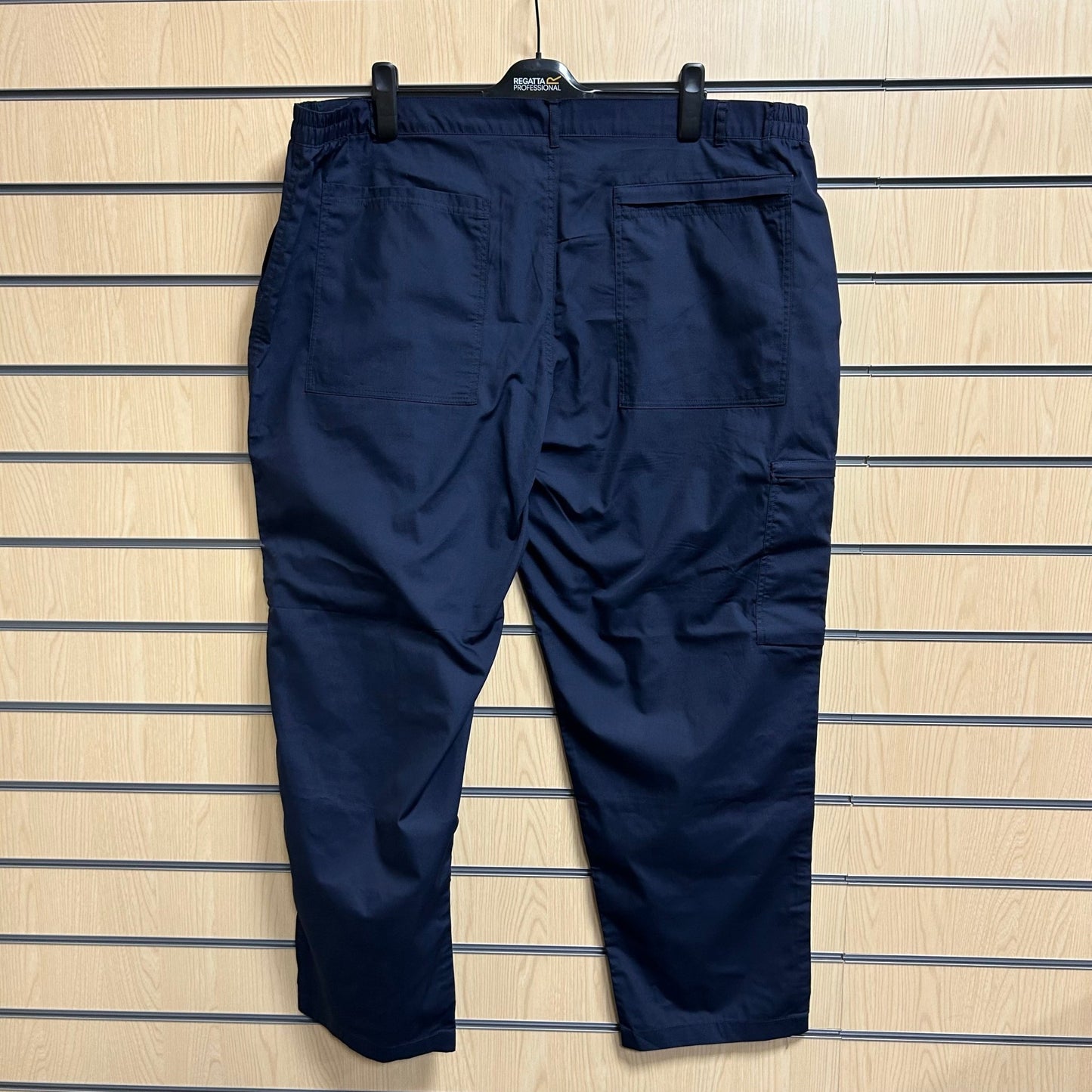 46" Regular Navy Regatta Elastic Work Trousers - Cleaning Products UK