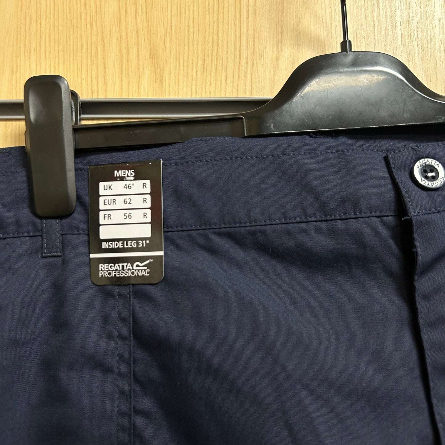 46" Regular Navy Regatta Elastic Work Trousers - Cleaning Products UK