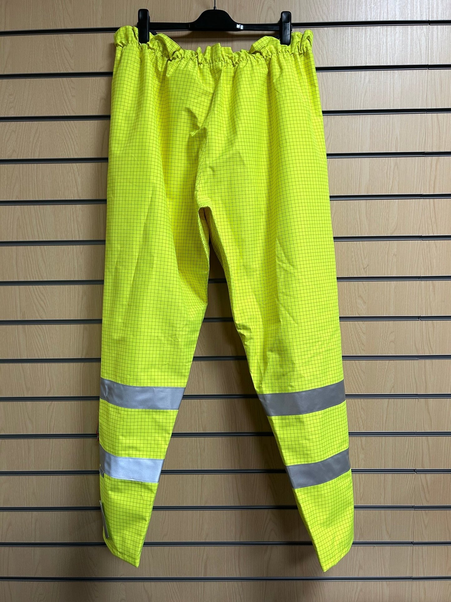 4XL Aqua Hi - Vis Bib & Brace Coverall – Yellow - TR019 - Cleaning Products UK