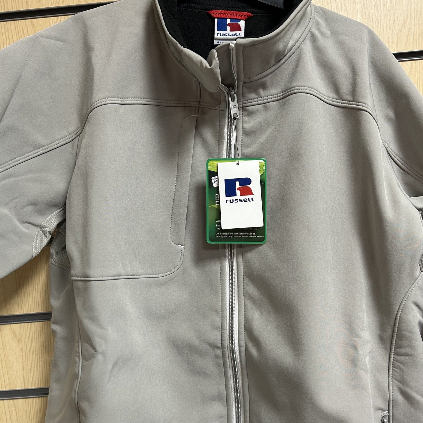 4XL Ladies Stone Softshell Jacket - Russell - Cleaning Products UK