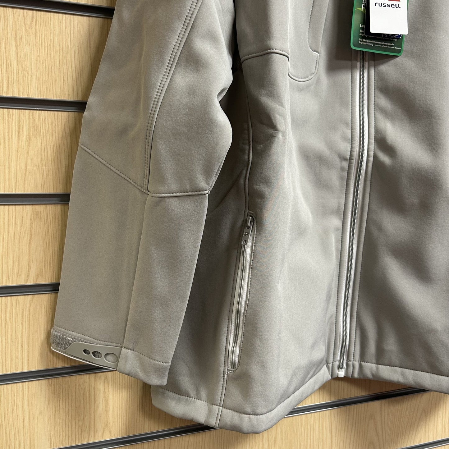 4XL Ladies Stone Softshell Jacket - Russell - Cleaning Products UK