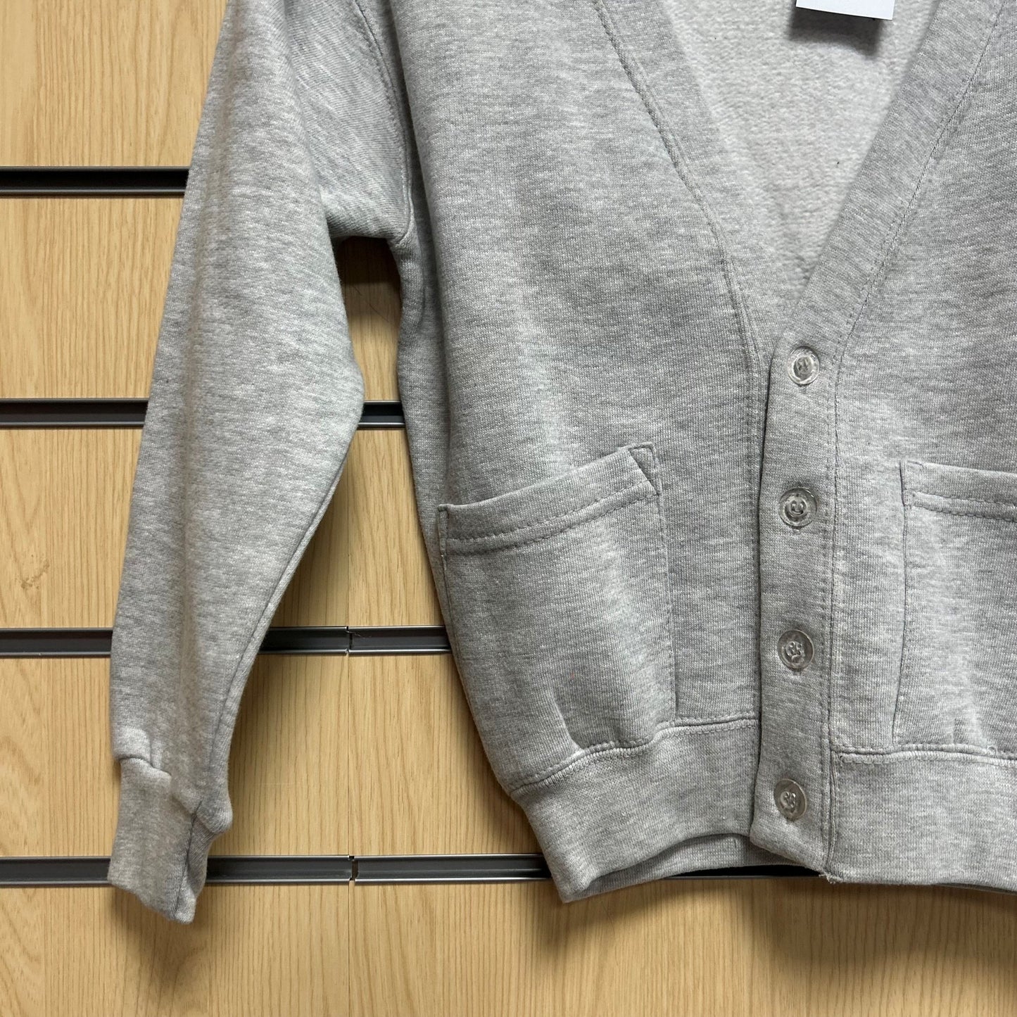 5 - 6 Years Heather Grey Cardigan Blue & Max "Select Cardigan" - Cleaning Products UK