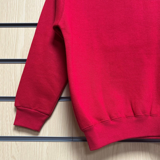 5 - 6 Years Red - Blue & Max Sweatshirt "Select D/S" - Cleaning Products UK