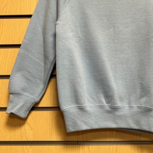 7 - 8 Years Pre Owned Light Blue Russell 7620B Sweatshirt - Cleaning Products UK