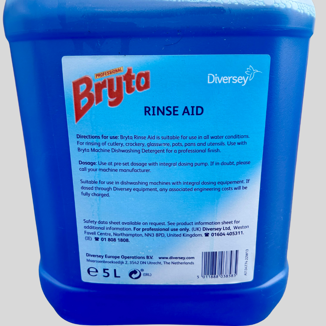 Bryta Professional Diversey Rinse Aid 5ltr