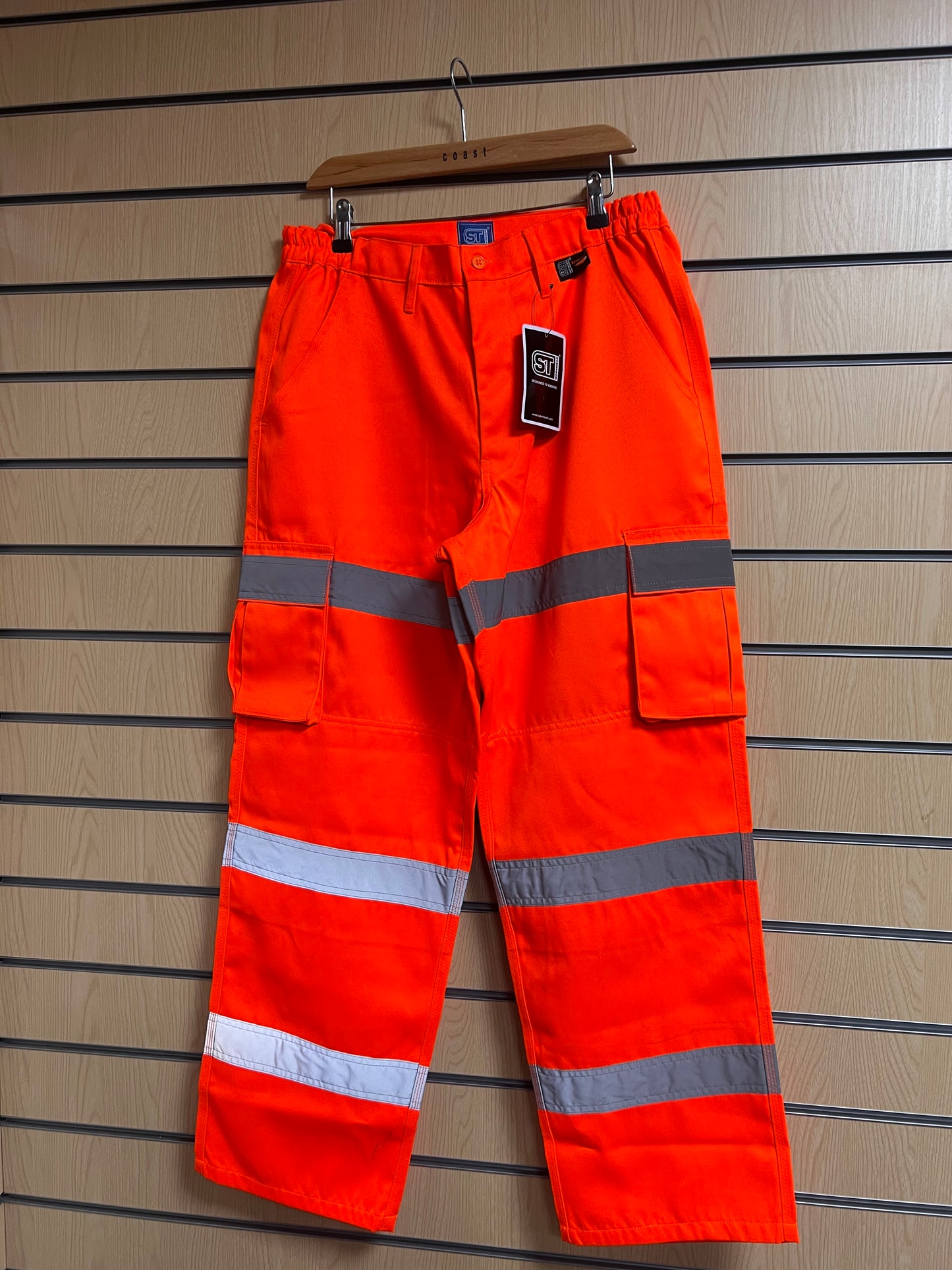 34-38" Orange Hivis Trousers