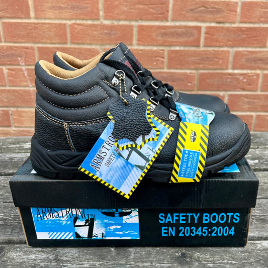 Size 8 Armstrong Safety Boots