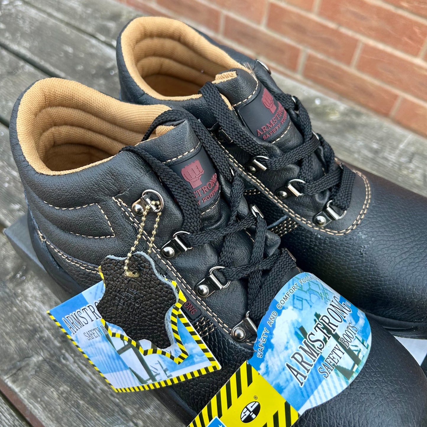 Size 8 Armstrong Safety Boots