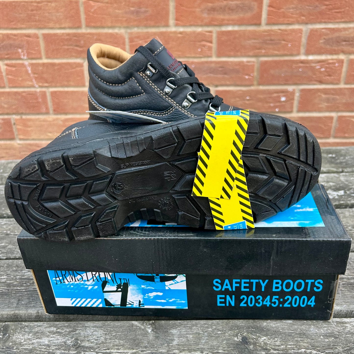 Size 8 Armstrong Safety Boots