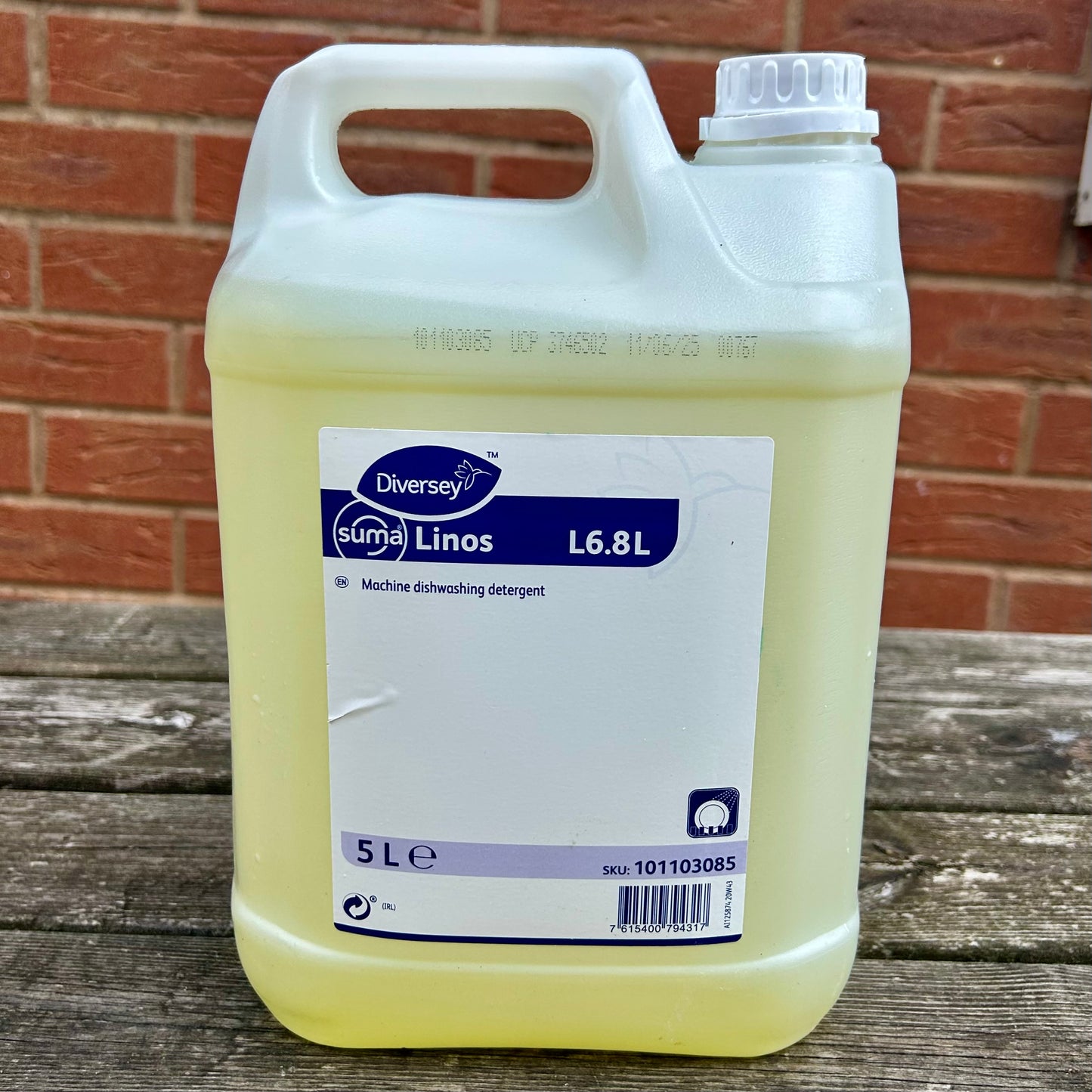 Suma Lino 5L Machine Dishwashing Detergent – High Performance Cleaning