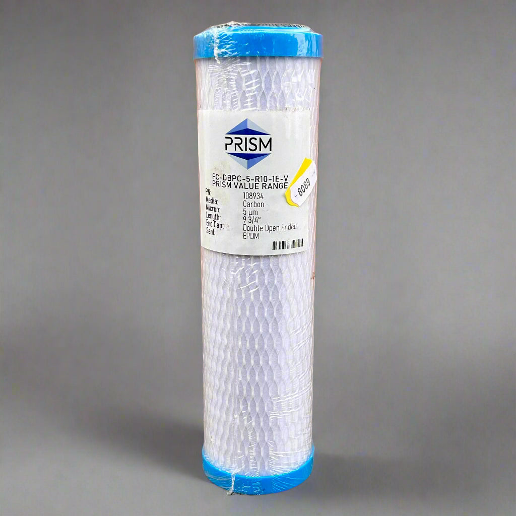 Prism Double Ended Carbon Filter – 5 Micron (9 3/4")