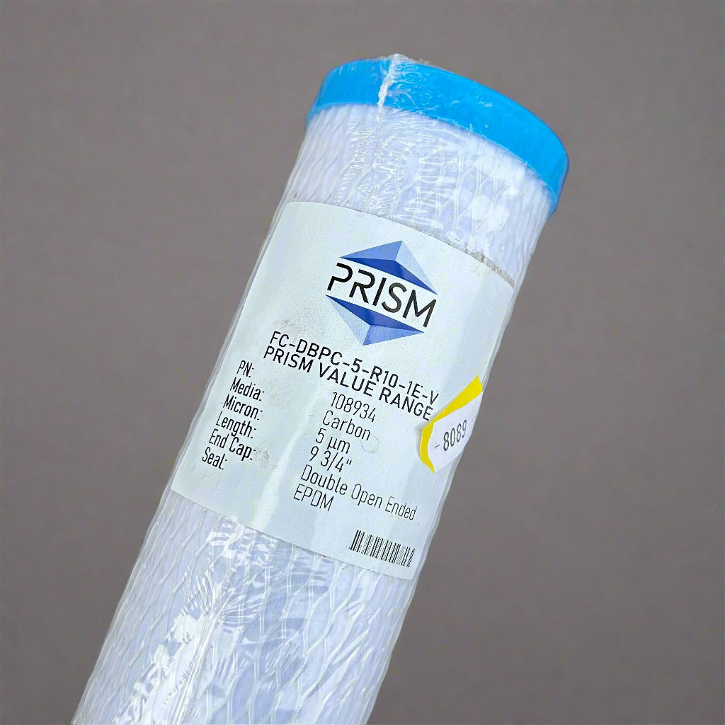 Prism Double Ended Carbon Filter – 5 Micron (9 3/4")