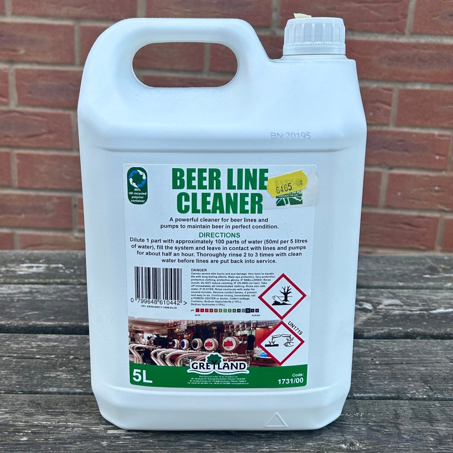 Beerline Cleaner 5ltr - Cleaning Products UK