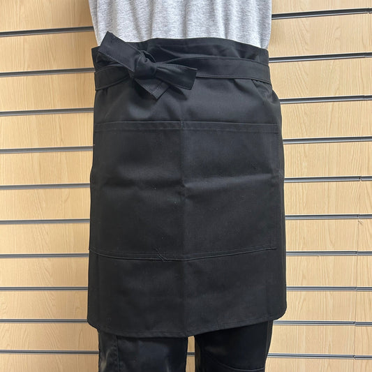 Black Bib Apron with Pocket β HARVEYS AP61 Pre - Production Sample (One Size) - Cleaning Products UK