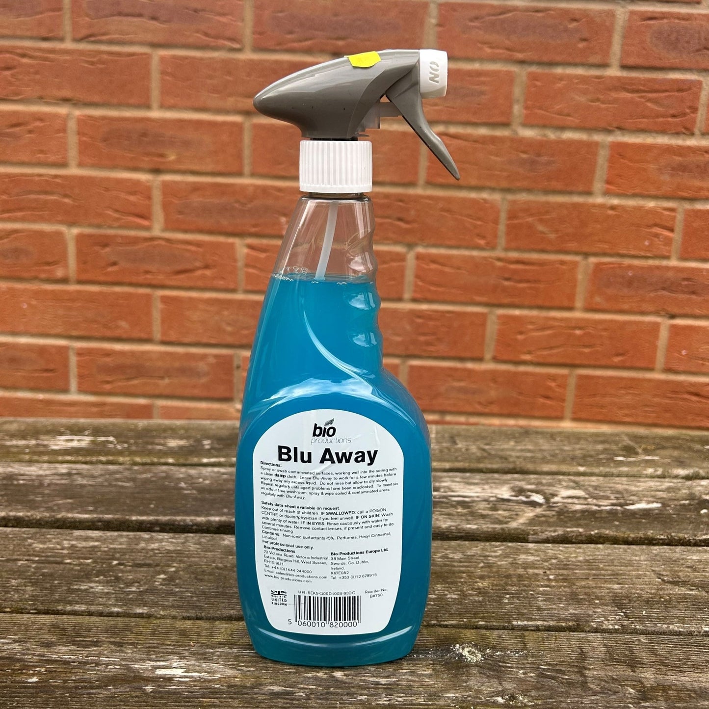 Blu Away 750ml - Cleaning Products UK